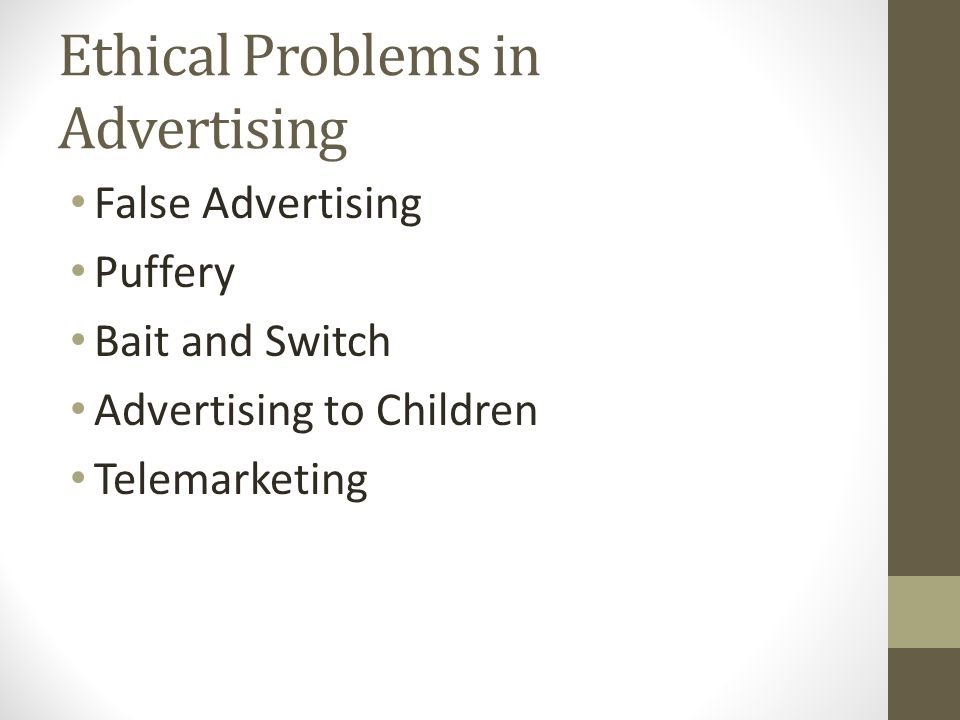 Food marketing to children: ethical issues